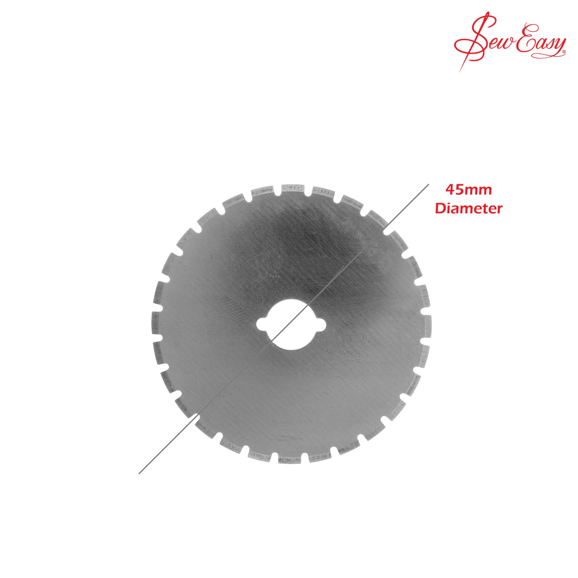 Sew Easy Rollschneider Mit 45mm Klinge – Inkl. Ersatzklinge – Präzises Schneiden Für Stoff, Papier, Leder
