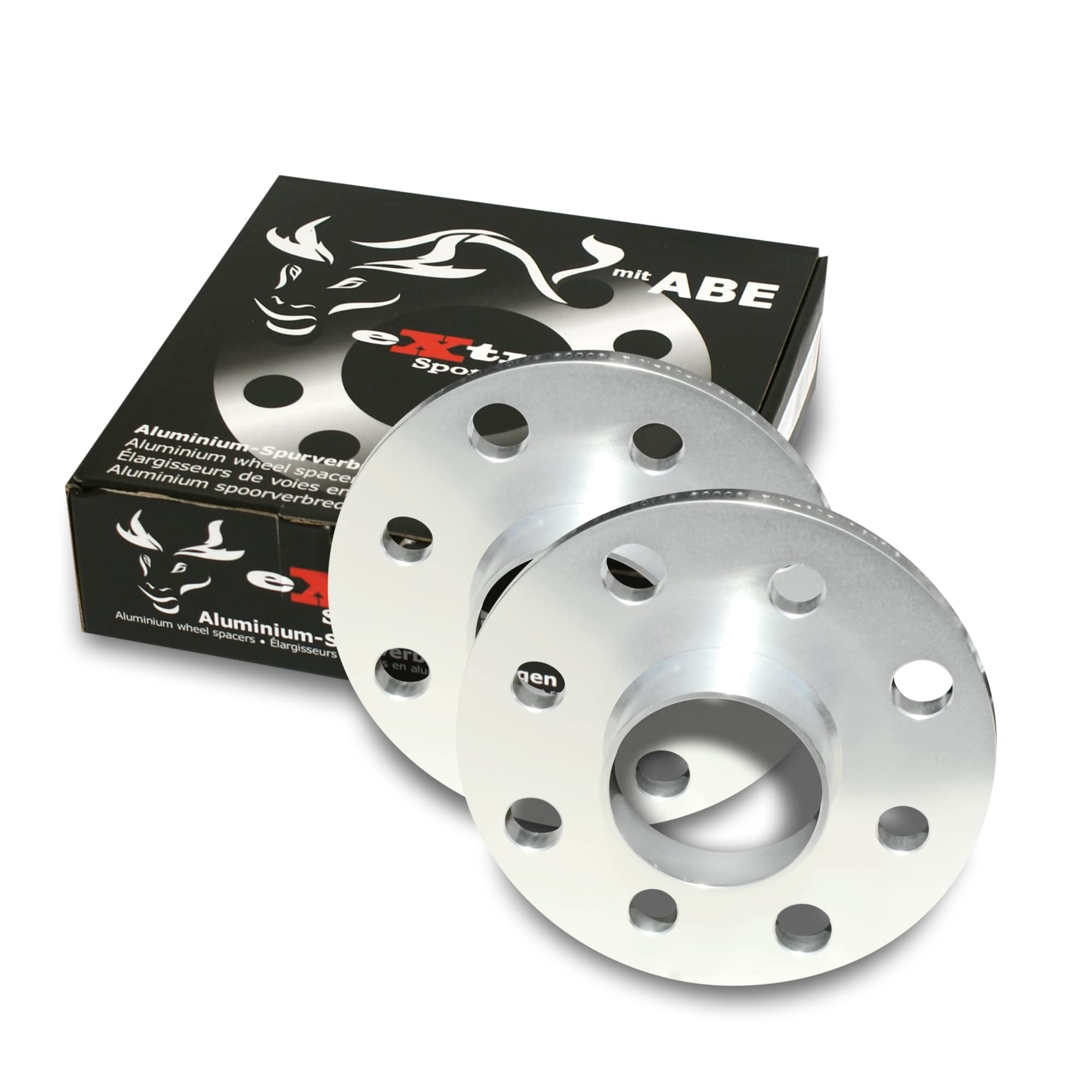 JOM 780009 Spurverbreiterung, SportSpacer, 20mm 4/100/108, NLB 57,1 mm, mit Zentrierung