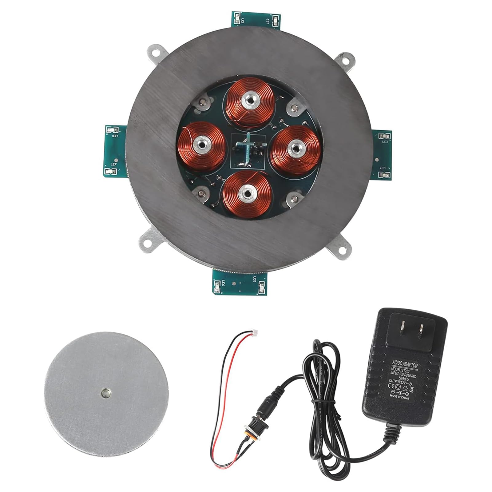 Generico Kit Base Fai-da-Te per modulo a levitazione Magnetica con Lampada LED