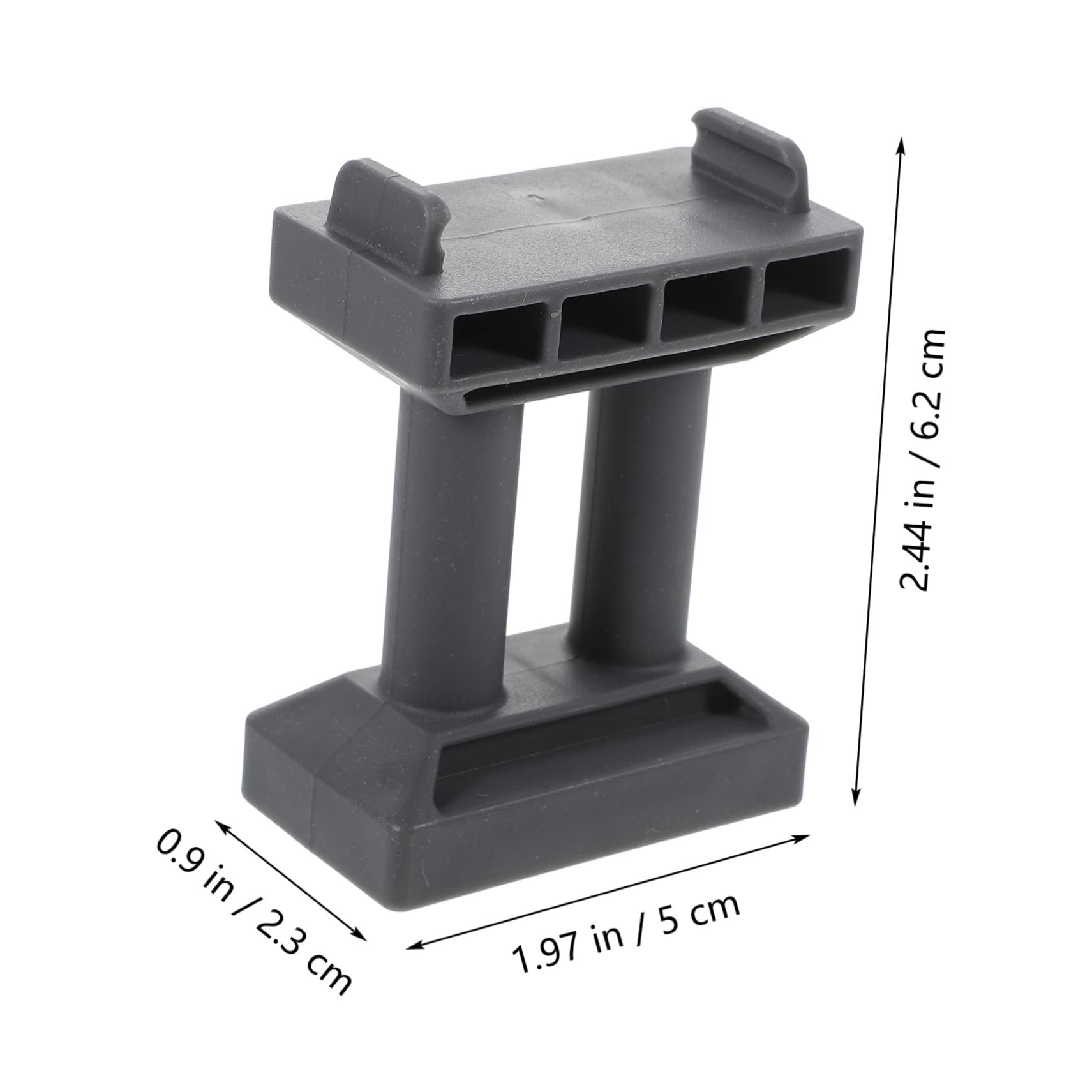 Toyvian Children Bridge Model Train Bridge Pier for Games Wooden Train Accessories