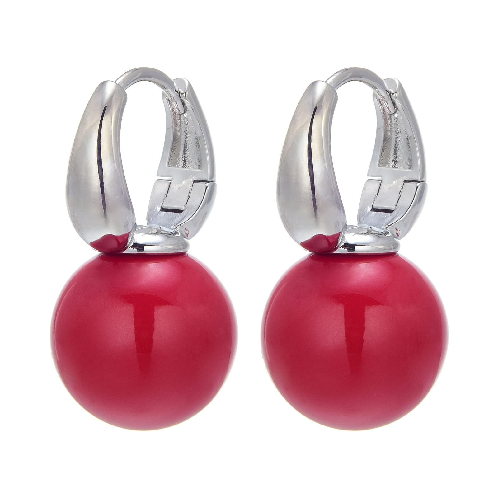HUGETOMATO Lotus Ohrringe 925 Silber - Minimalistische Steck