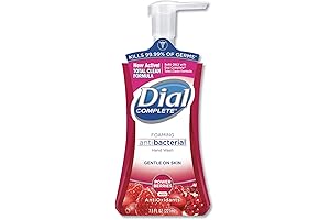 Dial Professional 03016CT Antimicrobial Foaming Hand Soap Power Berries 7.5 oz Pump Bottle 8/Carton