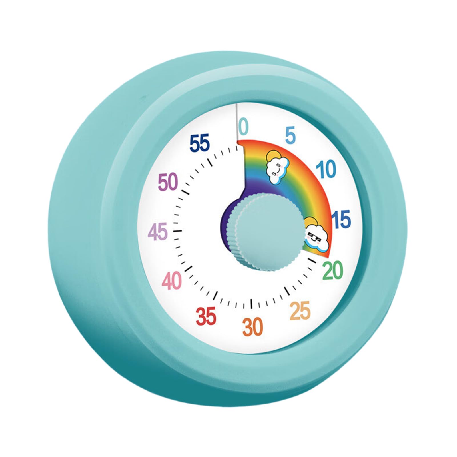 Visual Timer Kitchen Timer 0-60Minute Countdown Reminder Clock for Homework Focusing and Cooking Tasks Countdown for Kid