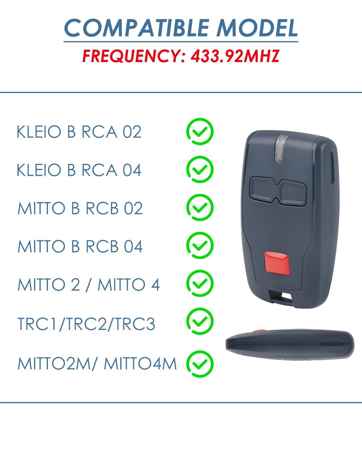 MITTO B RCB 02 Télécommande BFT Pack De 2 - BFT, Telecommande Bft - Foto 10