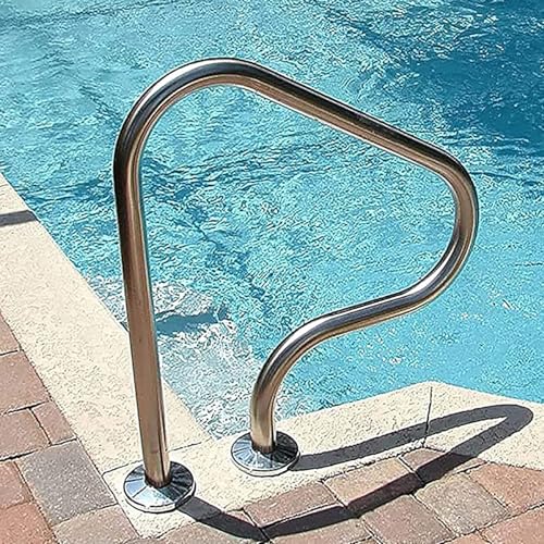Poignées de sécurité pour piscine en acier inoxydable extérieur