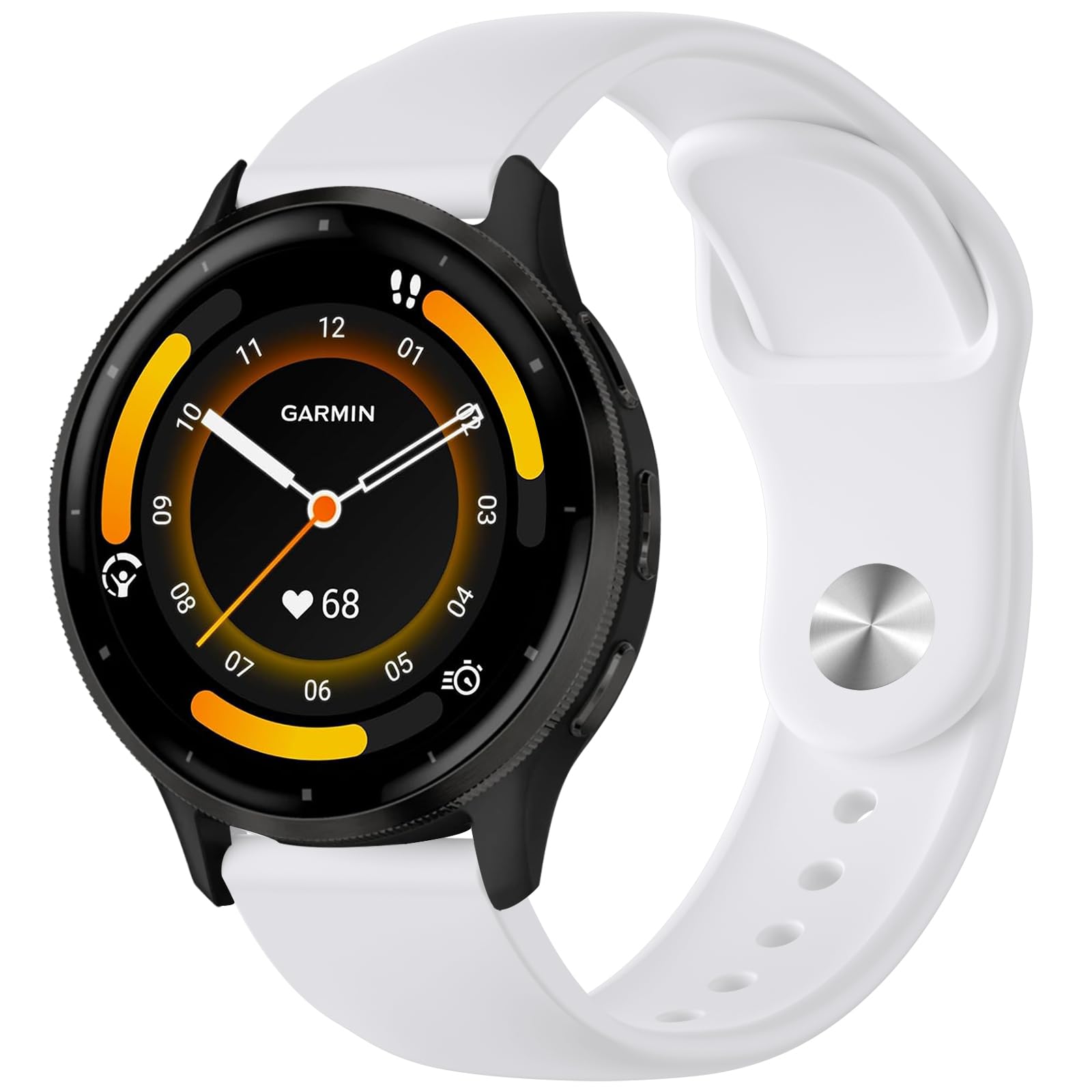 Watch Strap 22 mm Silicone Compatible with Garmin Venu 3 Strap - Sports Replacement Strap for Venu 4 2/Forerunner 255 265/Vivoactive 4 - Quick Release Watch Strap for Amazfit Balance / GTR 3