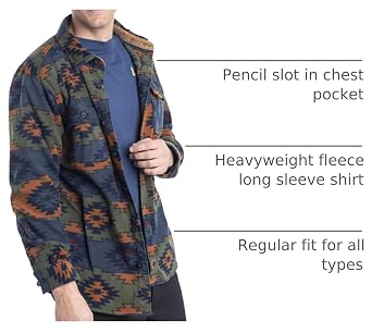 Legendary Whitetails Mens Long Sleeve Fleece Button Up Shirt