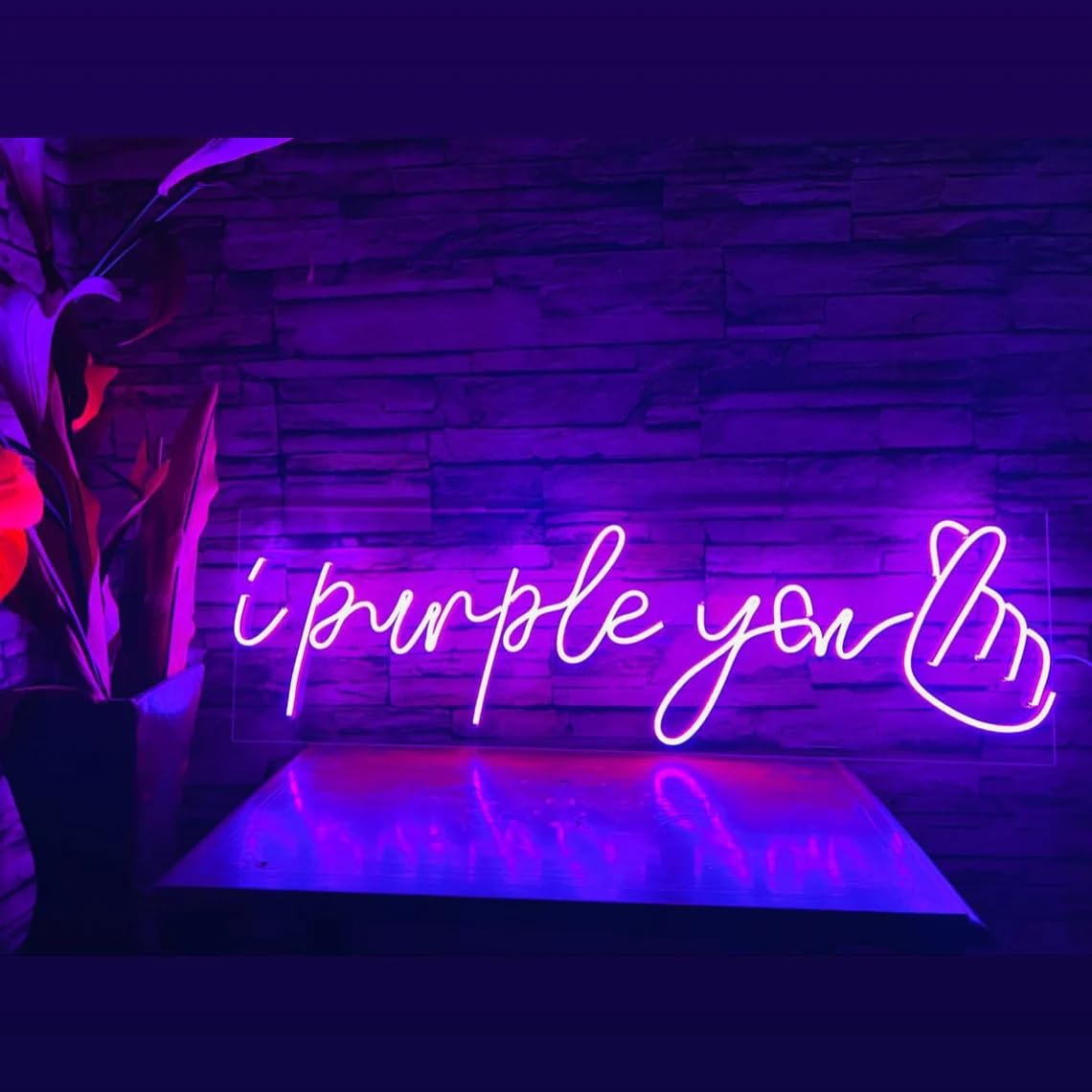 Personalisiert LED Leuchtschilder, Benutzerdefinierte Neonschilder für Wanddekoration Bar Schlafzimmer Hochzeit Geburtstag Party Nagelstudio (Optionaler Größen 50-155cm,1-3 Zeilen Text)