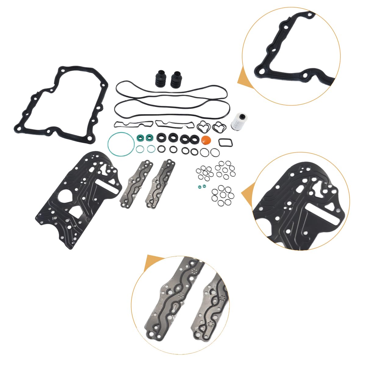 Ubric DQ200 - Kit di Riparazione del Corpo della valvola dell'ingranaggio DSG, Compatibile con A1/A3/Q3, Altea/Altea XL, Golf Jett