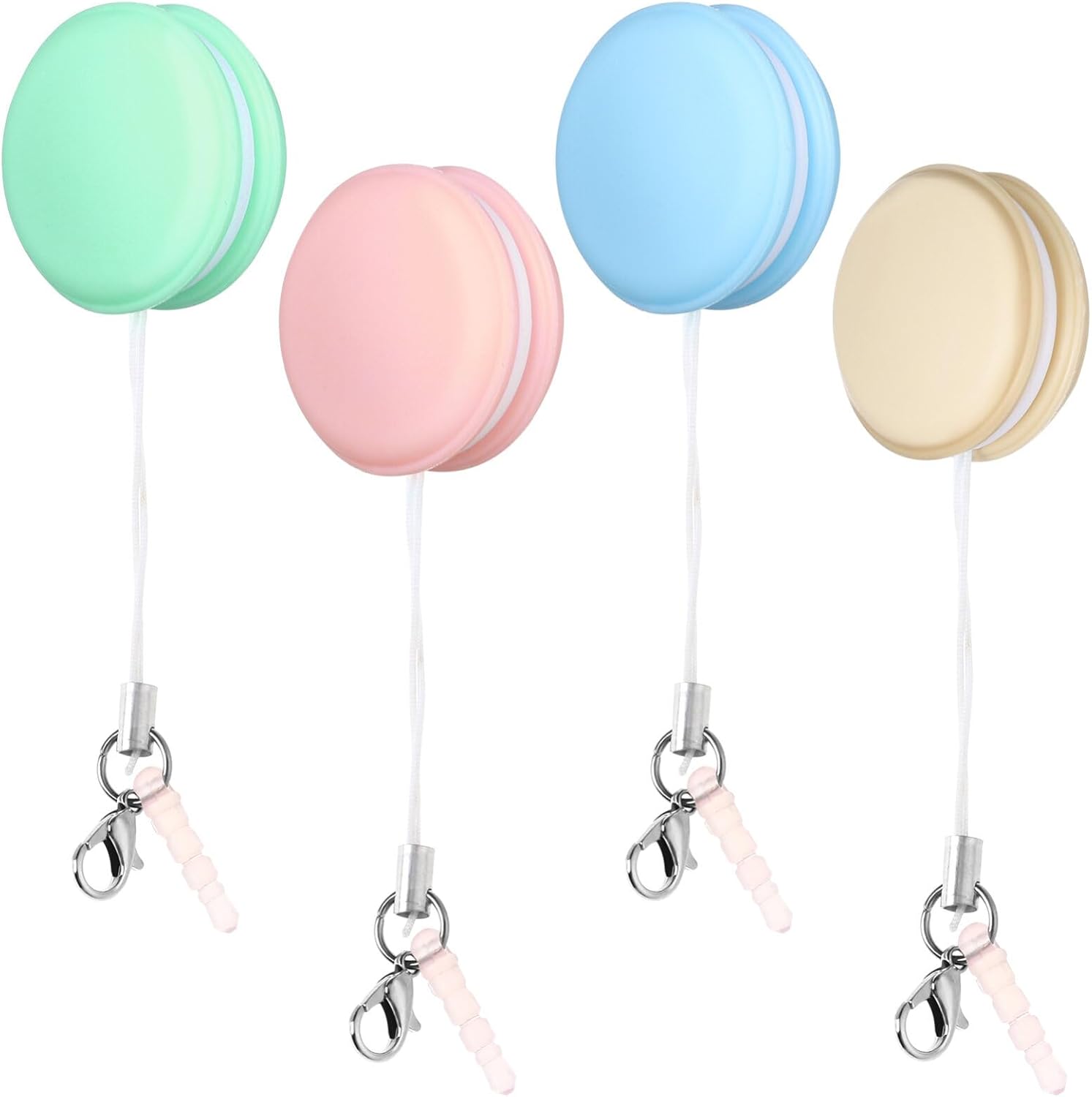 STOBOK 4pcs Macaron Screen Cleaners Eyeglass Lens Portable