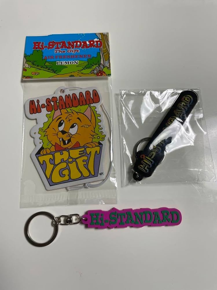 Amazon.co.jp: ハイスタンダード Hi standard キーホルダー 3点セット