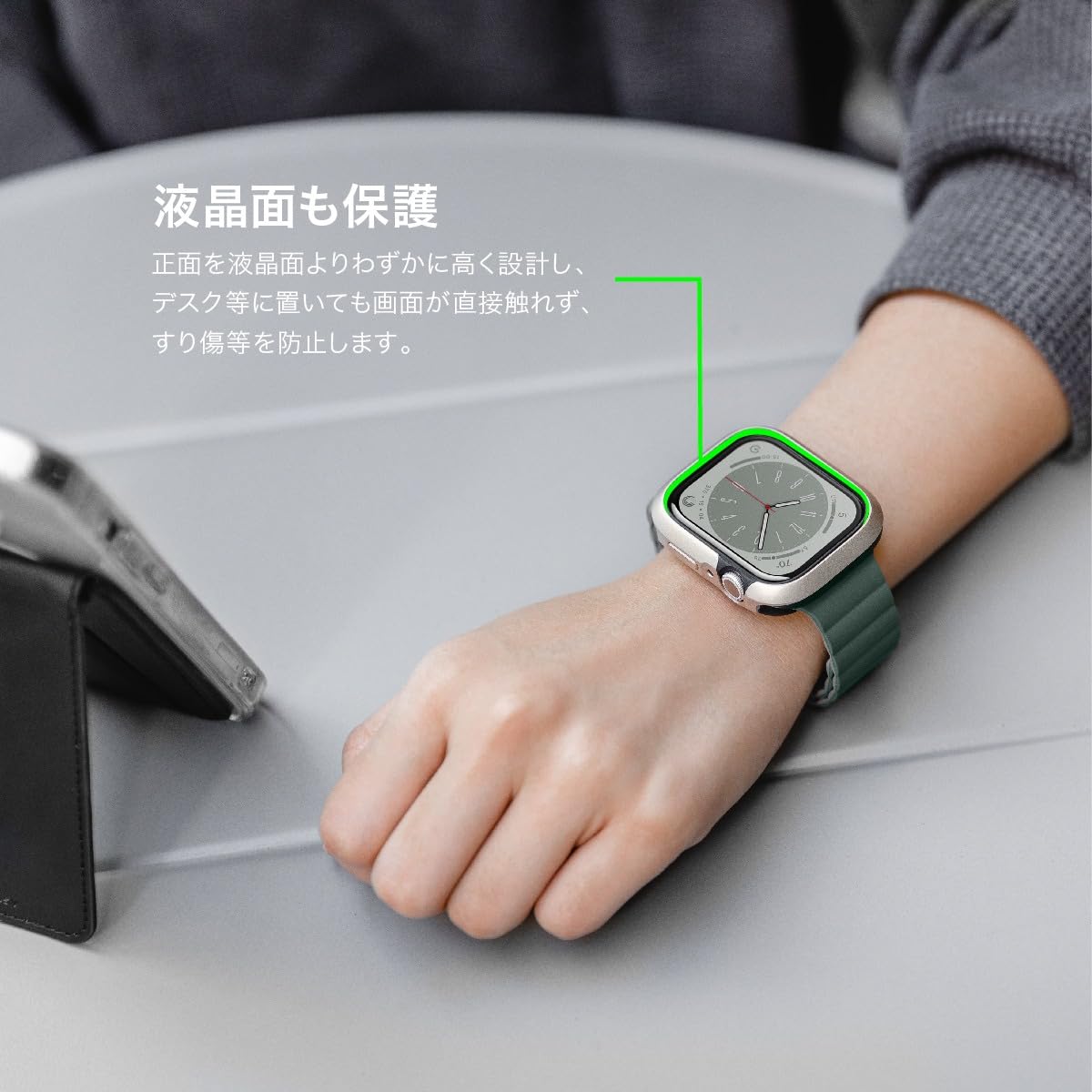 Amazon.co.jp: 【MagEasy】 Apple Watch 41mm 対応 ケース 米軍 MIL 