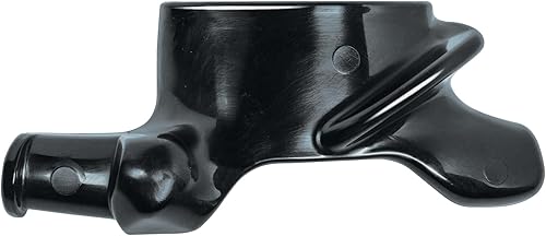 Cabeza de patito de plástico negro estilo ala Corghi. Número de pieza de montaje/desmontaje 4-120129B. Compatible con cambiadores de neumáticos