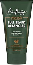 SheaMoisture Beard Conditioner, Full Beard Detangler for Full Beards, Maracuja Oil and Shea Butter, Paraben Free, 4 oz