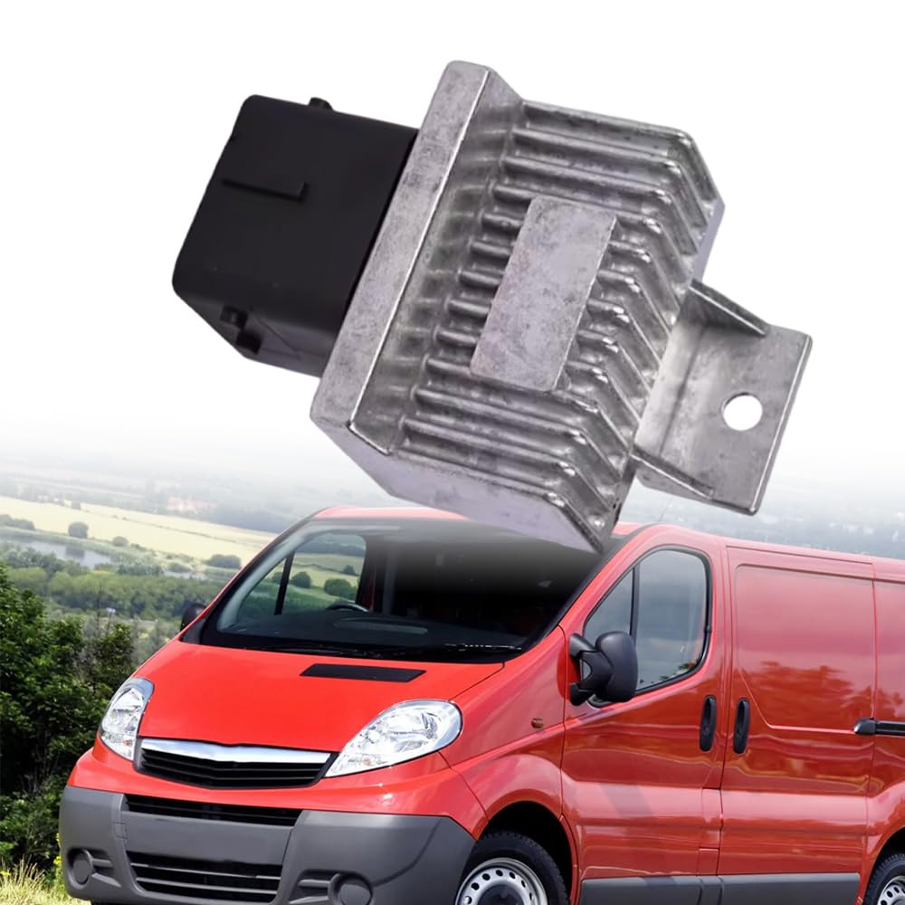 Modulo di controllo del relè delle candelette di preriscaldamento per auto Kacepar compatibile con Vauxhall Vivaro A con specifica 19DT-F9Q-760 dal telaio n. 7V600001- e 7Y- 2001-2014 9640469680