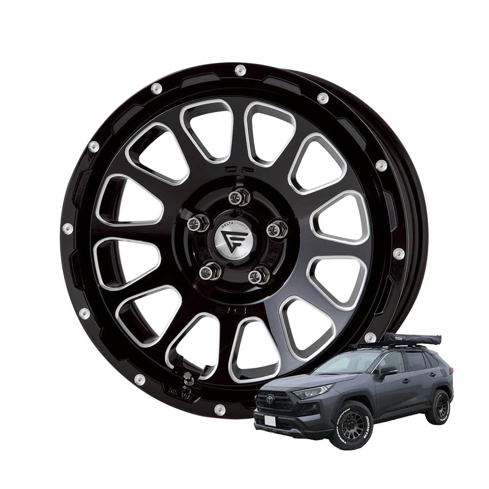 (最終値下げ)DELTA FORCE OVAL 17インチ　インセット32 Amazon.co.jp: 【RAV4 and more】DELTA FORCE OVAL 17×7.0J 5