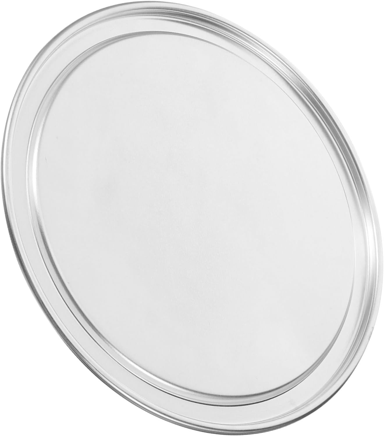 LABRIMP Non-stick Round Pizza Pan Lid Lightweight Bakeware Cover for Even Heating and Easy Cleaning for Home Baking and Restaurants