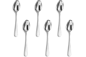 KEAWELL Louise Demitasse Espresso Spoons - Set of 6