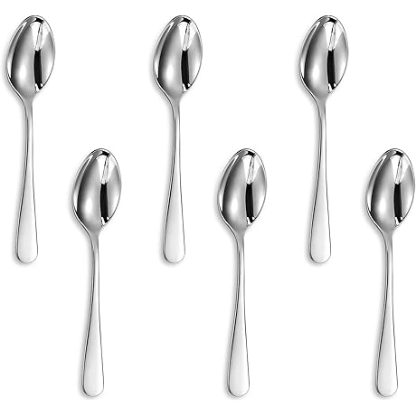 KEAWELL Louise Demitasse Espresso Spoons - Set of 6