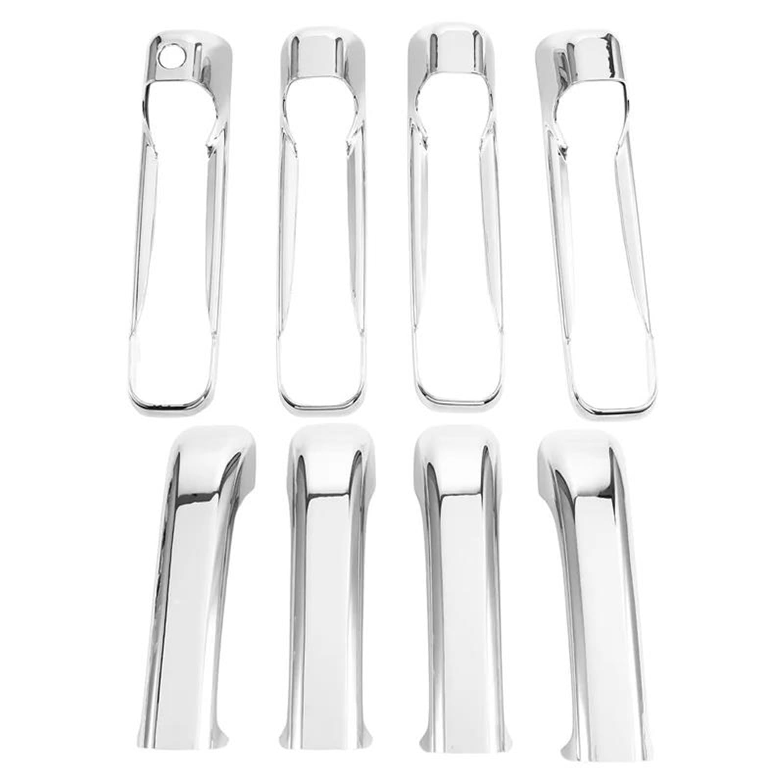 YSDSLS Car Door Handle Cover Exterior Door Handle Trim for Ram 1500 2017-2010