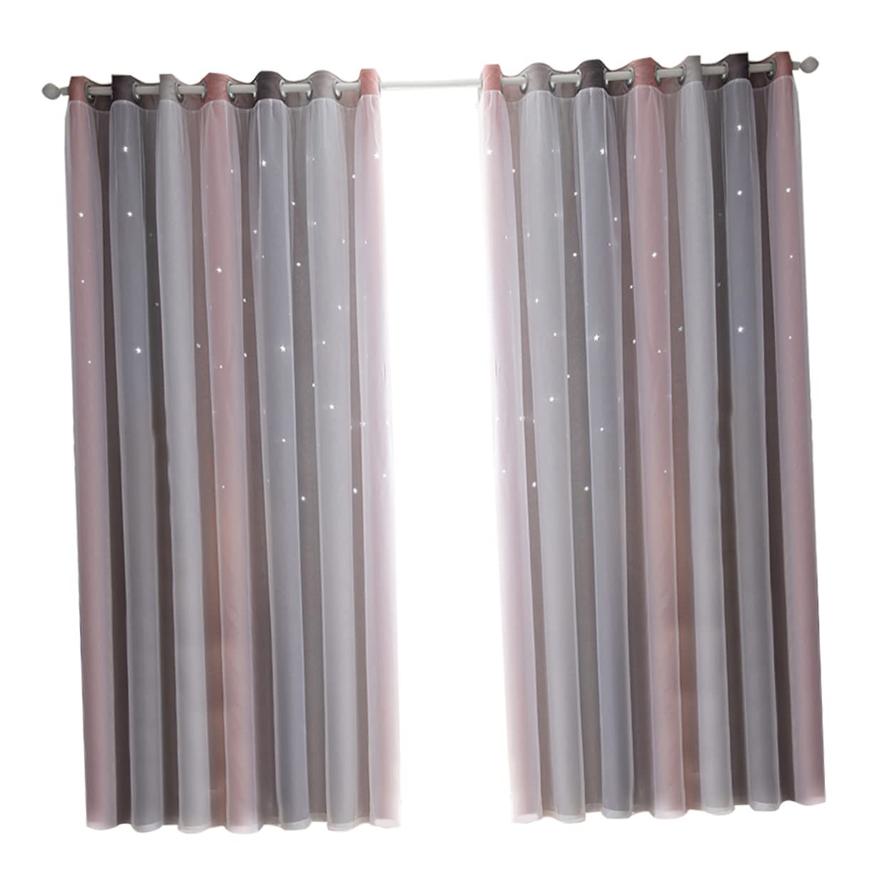 Rideaux occultants Cabilock double pour salon et ambiance douce