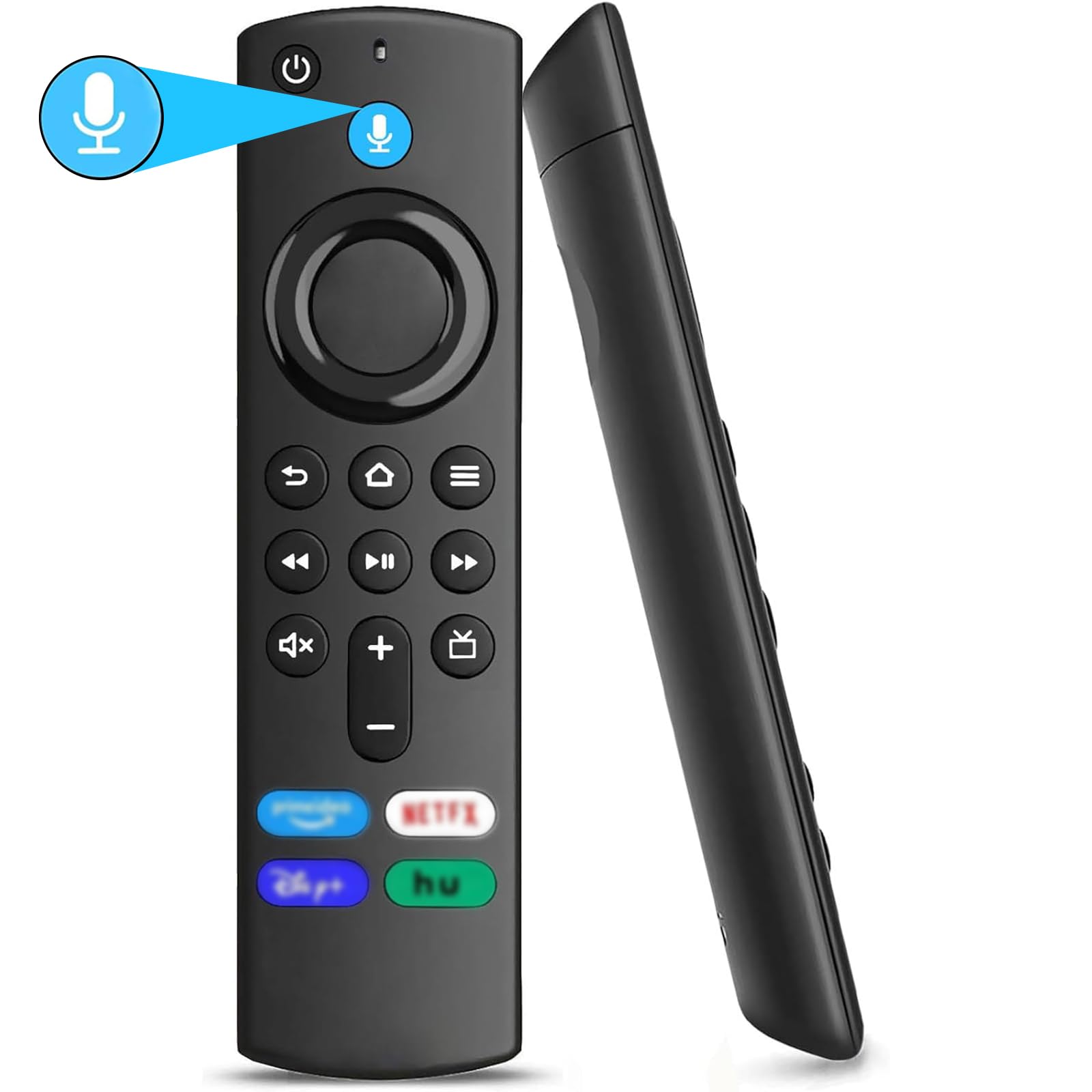 L5B83G Mando a Distancia por Voz de Repuesto 3ª Generación, Remote Control Inalámbrico para Fire Smart TV Stick (4K, 4K MAX, Lite), Smart TV Cube (1st Gen, 2nd Gen), Smart TV Stick (2nd Gen, 3rd Gen)
