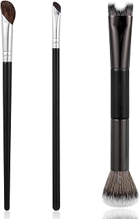 Cepillo de contorno de nariz, 3 pinceles de c...