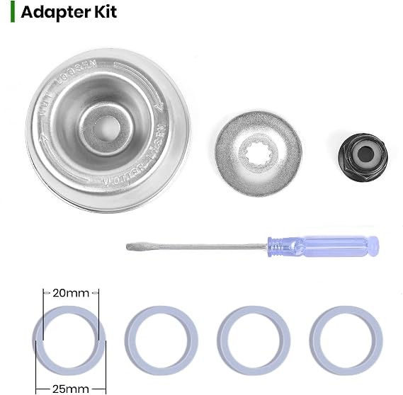 AR-PRO 2-Set 10 x 80T Carbide Tip Brush Blades with The Universal Adapter Kit for Cutter, Trimmer, Weed Eater | Made from Premium Stainless Steel to Last Long | Cuts Like Butter