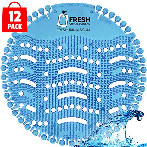 Urinal Screen Deodorizer (12 Pack) - Scent Lasts for Up to 5000 Flushes