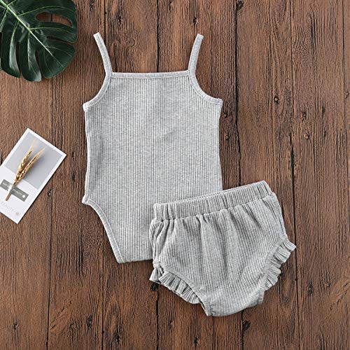 Image of Baby Boy Clothes 0 3 6 9 12 18 Months Romper Shorts Set