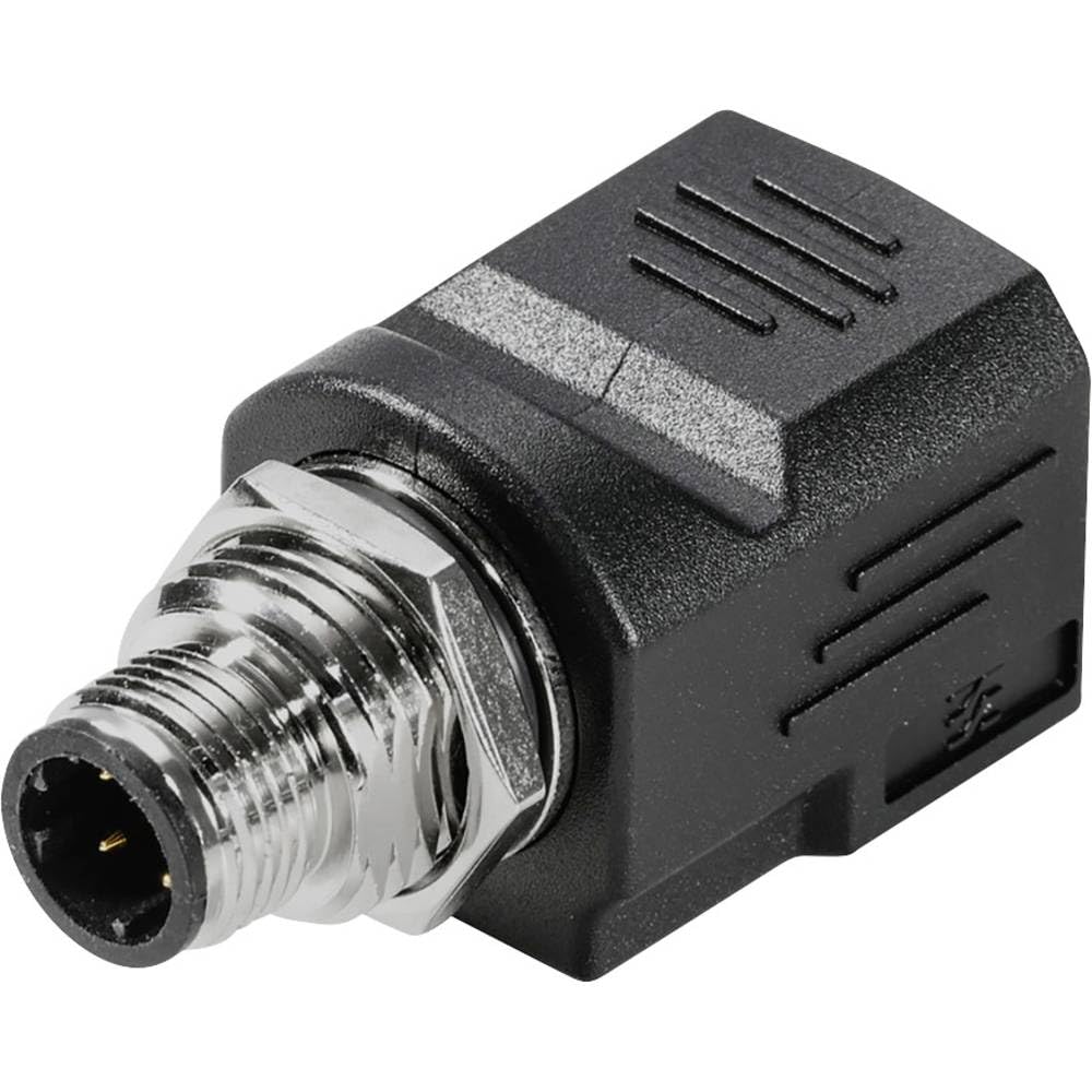 Adaptateur IE-AD-M12DRJ45-MF-180 câblage automate baie de brassage