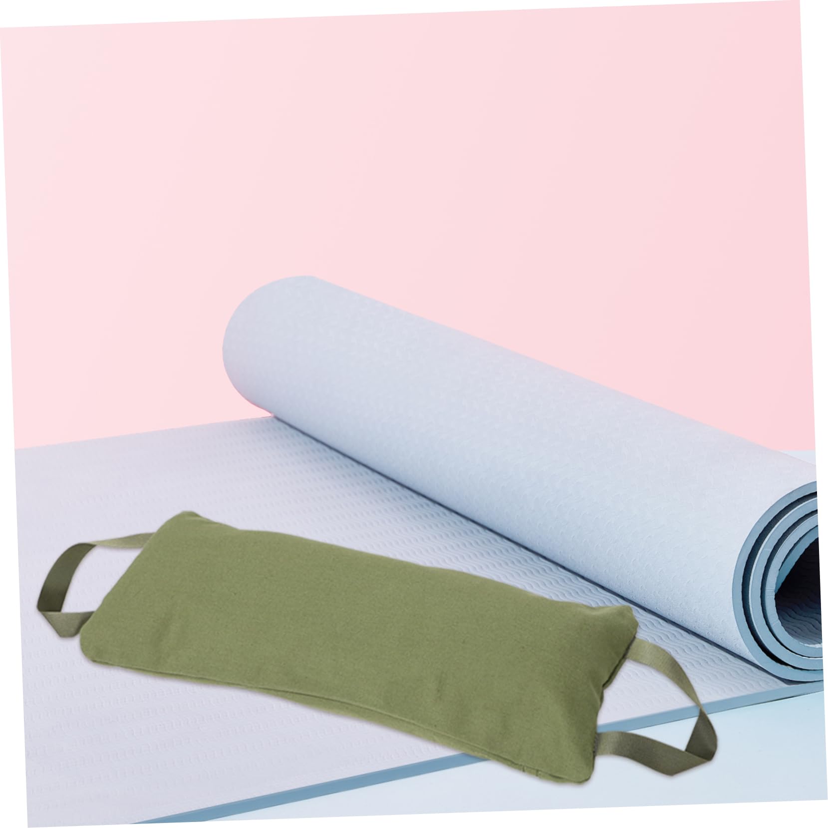 Sacco di Sabbia Leggero e Facile da Pulire in Tela Verde per Allenamento e Yoga per Esercizi di Sollevamento Pesi e Fitness