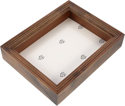 DECHOUS Marco de caja de sombra de flores secas para exhibición de recuerdos, decoración vintage para recuerdos y flores, elegante estuche para uso