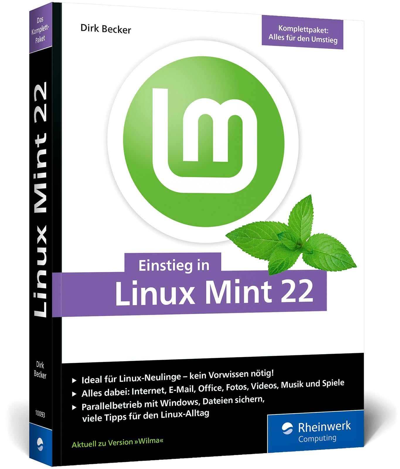 Amazon | Einstieg in Linux Mint 22: Ohne Vorwissen direkt