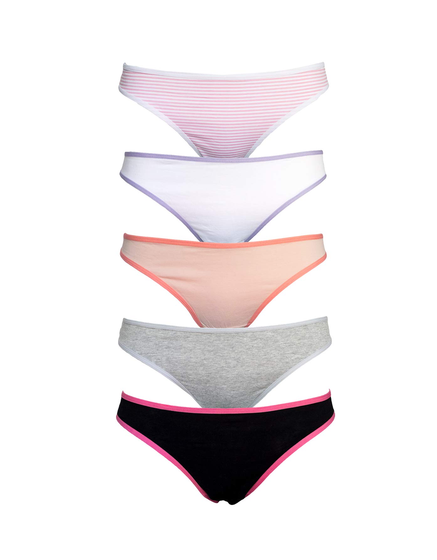 EmprellaCotton Thongs for Women-Ladies Underwear Panties- Women's Thong Pack Breathable