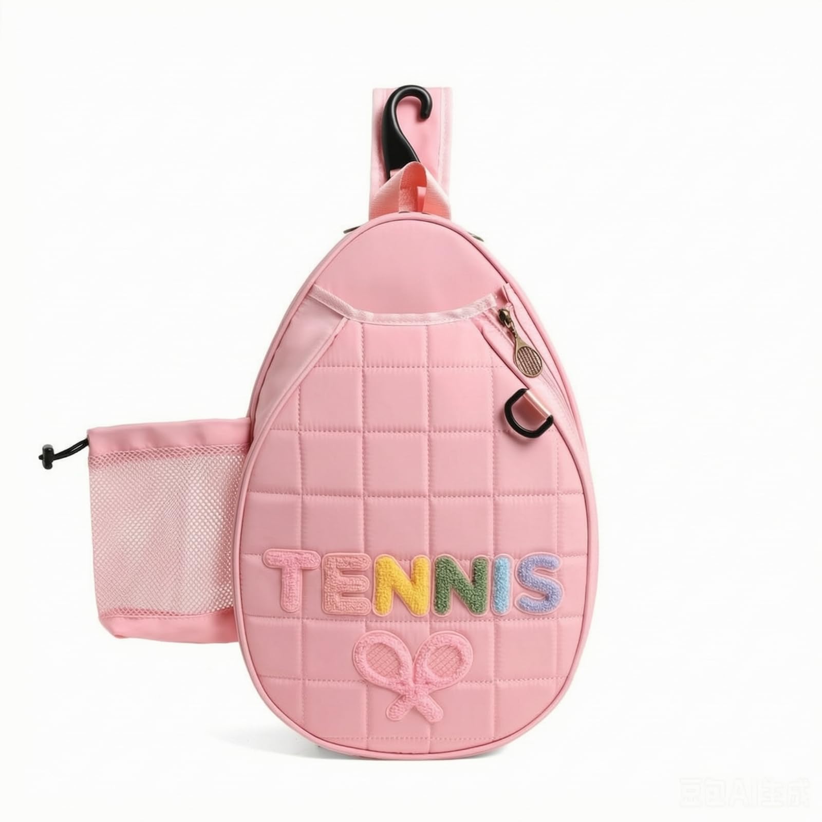 LOVIVER Borsa Sportiva con Tracolla Inrno Organizzato, Borsa a Tracolla con Maniglia Superiore e Gancio, Profilo Sottile, per Sessioni da Ca,
