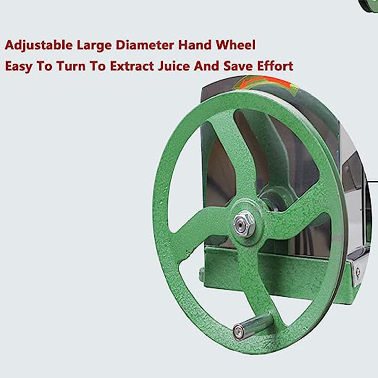 Exprimidor Manual de Caña de Azúcar 50kg/h - Puerto de Alimentación 2.48inch para Restaurante o Uso Doméstico