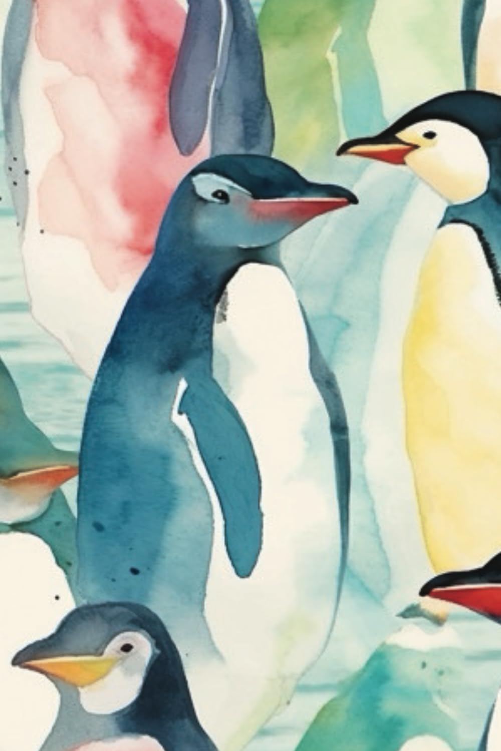Independently published Abstract Penguins Bullet Journal: Penguin Dreams - Dive into Daily Discoveries