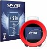 Savvies 6 Pack Screen Protector compatible with Nintendo Sound Clock Alarmo Protection Film Clear