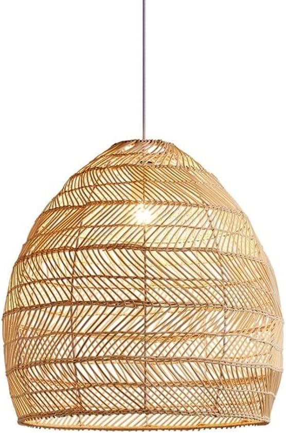 GRAWIT moderne rotan in hoogte verstelbare hanglamp rotan kroonluchter lamp licht 1-lichts e27/e26 japanse stijl homestay rieten kroonluchter eetkamer woonkamer keuken eiland slaapkamer armaturen beautiful photo 2