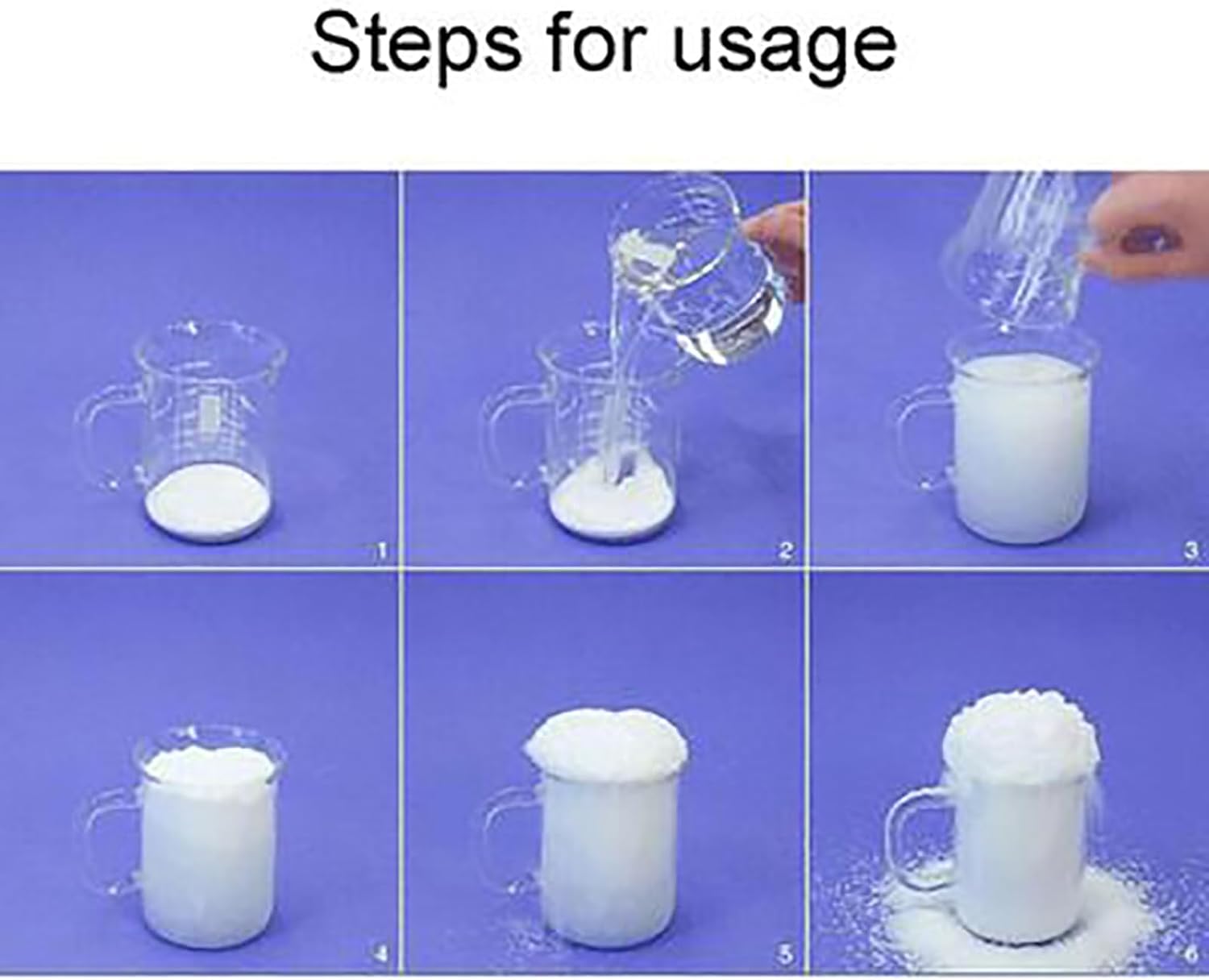 Bottle 50g Artificial Magic Instant Snow Powder Christmas Party DIY Xmas Decoration