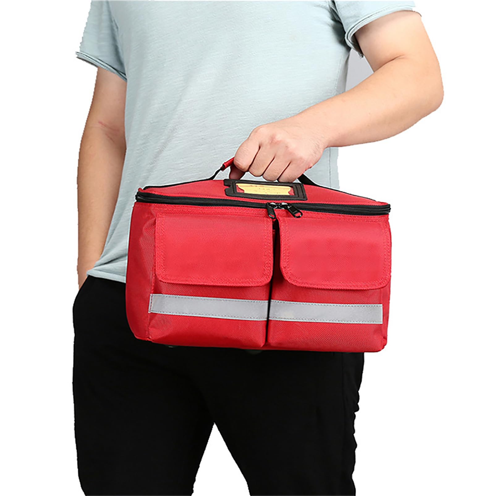 Botiquín De Primeros Auxilios Familiar a Prueba De Agua, Botiquín Portátil para Exteriores, Botiquines De Emergencia, Bolsa De Suministros Médicos Profesionales, Bolsa Vacía para Hombro