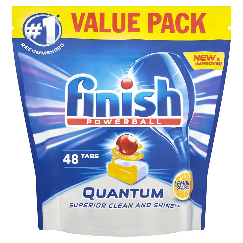 Finish Quantum Dishwasher Tablets 48's Lemon Amazon.in Health