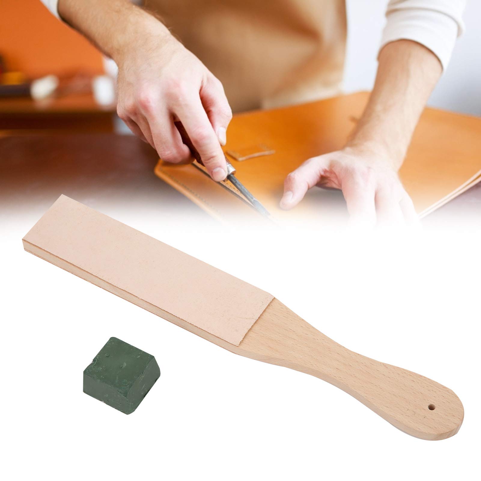 Coramella Affilacoltelli Doppia Faccia 30cm con Pasta Abrasiva