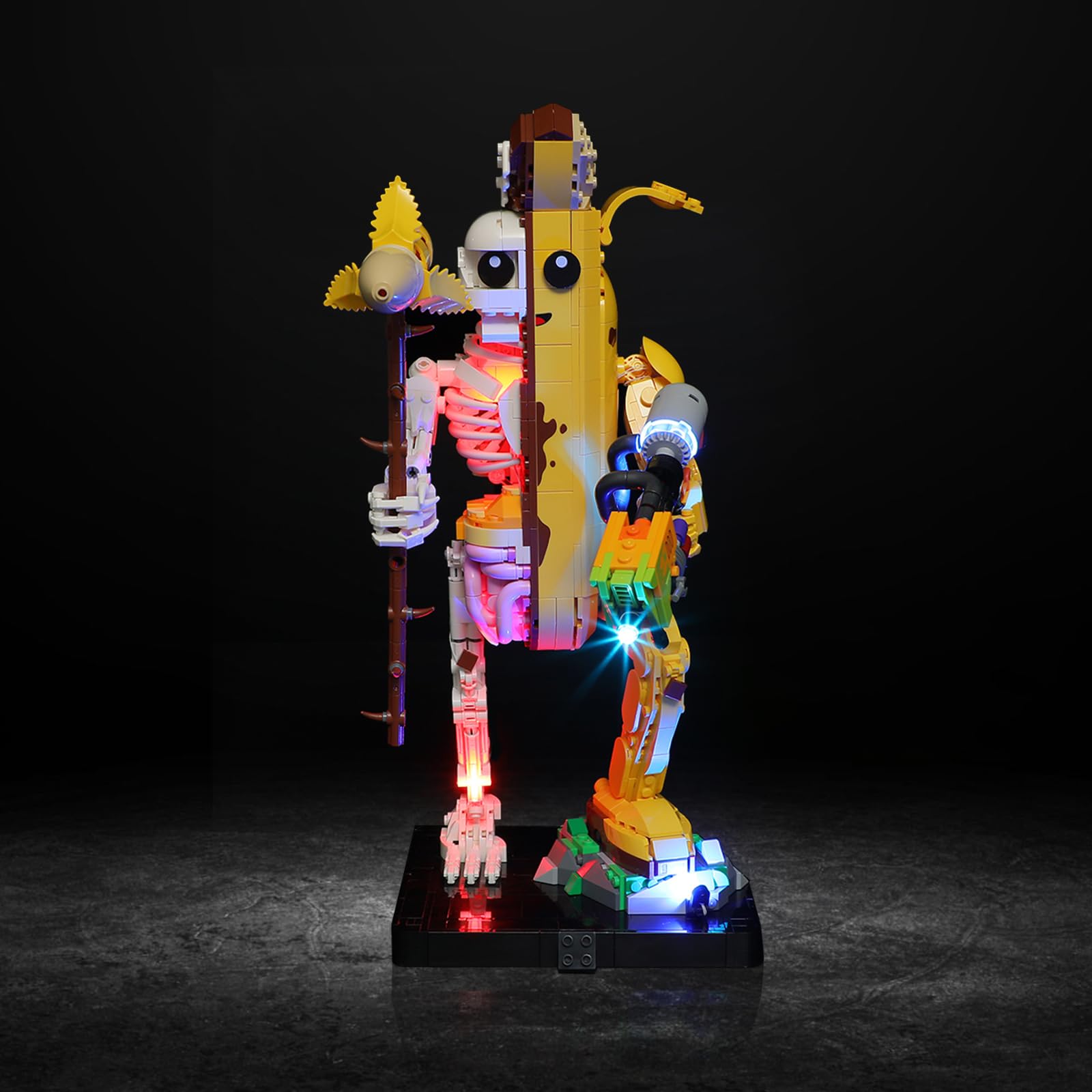 Vaodest Led Light for Lego 77072 Fortress Peely Bone Set,Design and Configuration Compatible with Model 77072(Led Light Only, Not Building Block Kit)