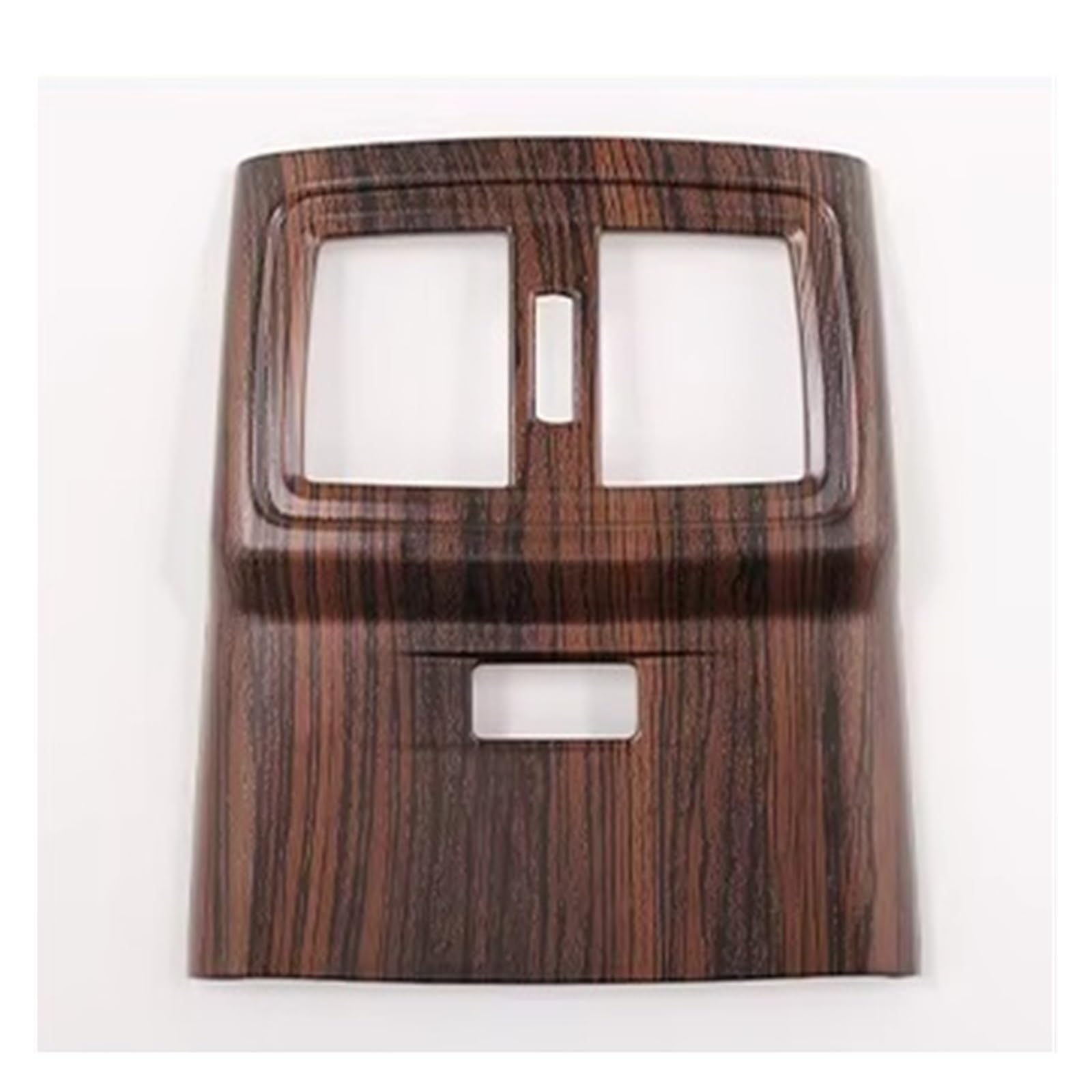 for BMW for X1 F48 for X2 F47 2016-2021 Car Rear Row Air Conditioner Air Outlet Frame Decorative Sticker Car Interior Mouldings(C-Pine Wood Grain)