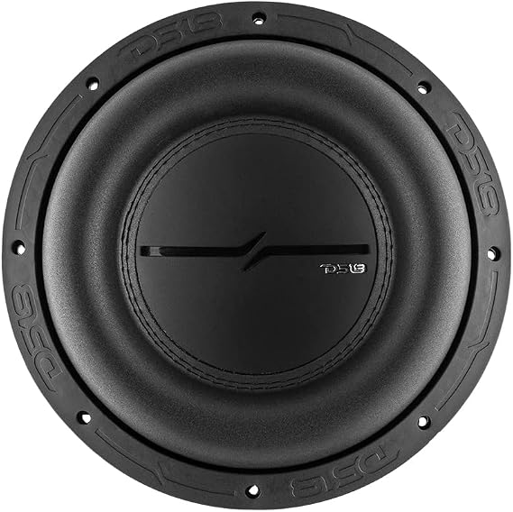 DS18 ZXI10.4D 10 Inches High Excursion Car Audio Subwoofer 1600W Watts Dual Voice Coil 4-Ohm 4 Magnets (1 Speaker), Black