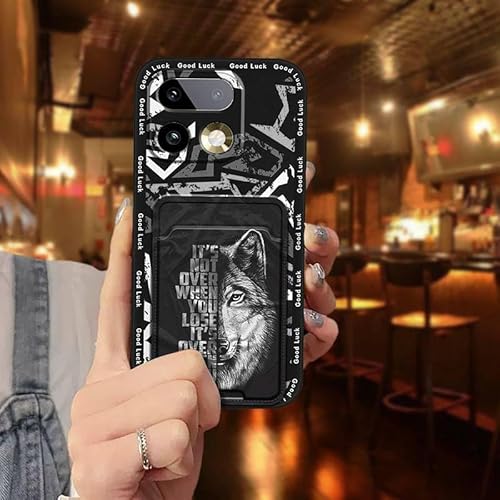 Phone Case Compatible with OPPO Realme16 Pro, protective Card slot Full wrap Shockproof Design Dirt-resistant Silicone Durable C