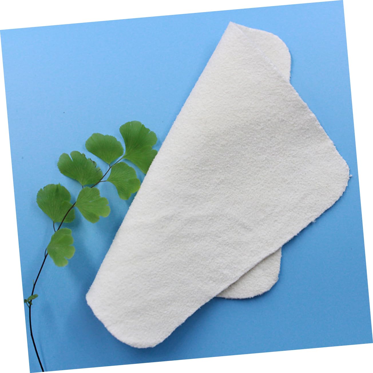 BESPORTBLE Pulire Il Panno Salviette Stoffa Detergente per Tessuti per Gioielli Panno per La Pulizia delle Perle Panni di Lucidatura Pelle di Pecora Bianca