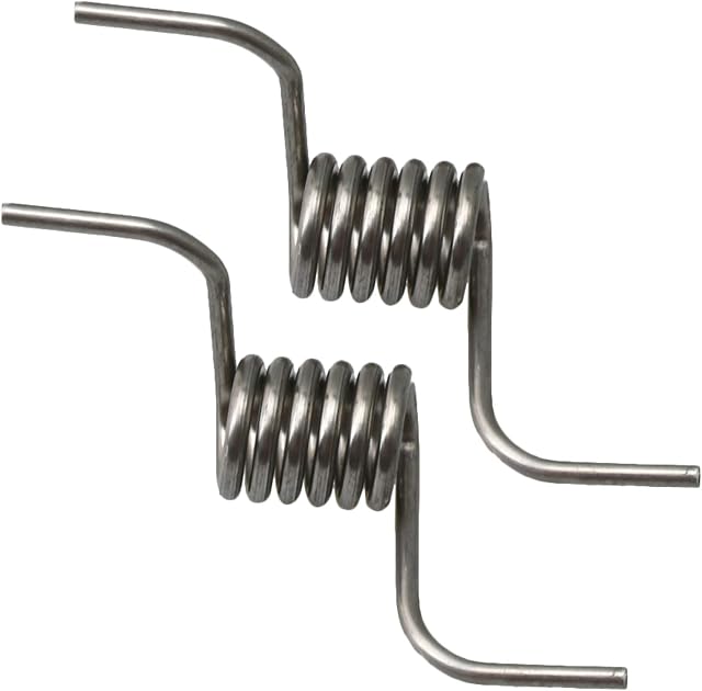 RDEXP Silver Metal Réfrigérateur Diviseur porte française Pin de ressort MHY62044106 Remplace LMX28988STP LFX28978SBP00 LFX28968SB Boîte de 2